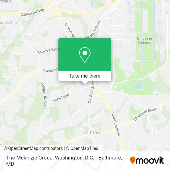 The Mckinzie Group map