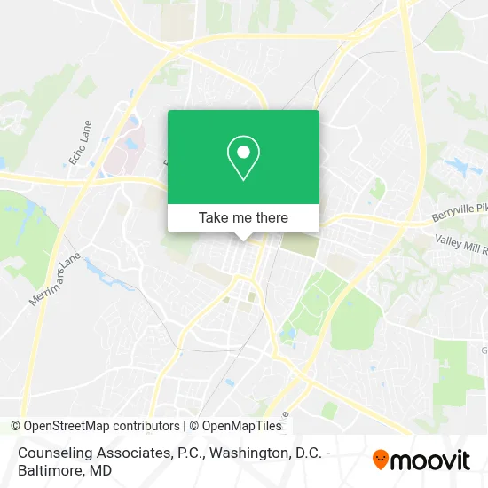 Counseling Associates, P.C. map