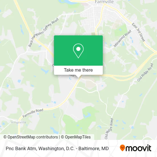 Pnc Bank Atm map