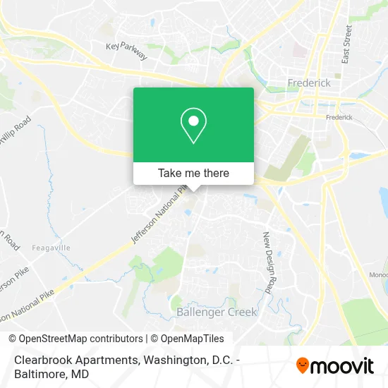 Clearbrook Apartments map