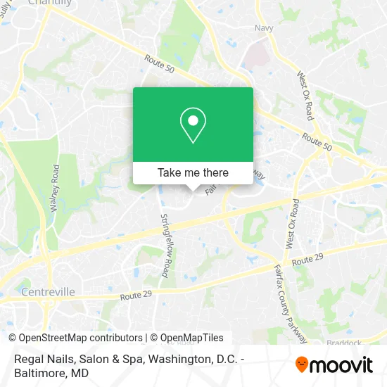 Regal Nails, Salon & Spa map