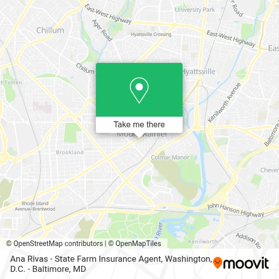 Ana Rivas - State Farm Insurance Agent map
