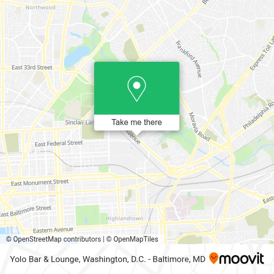 Yolo Bar & Lounge map