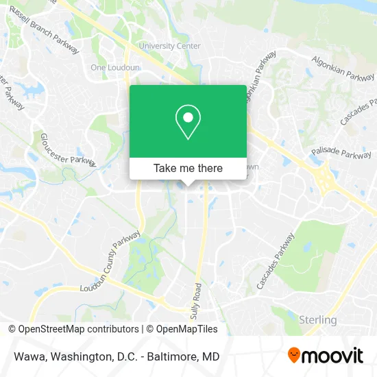 Wawa map