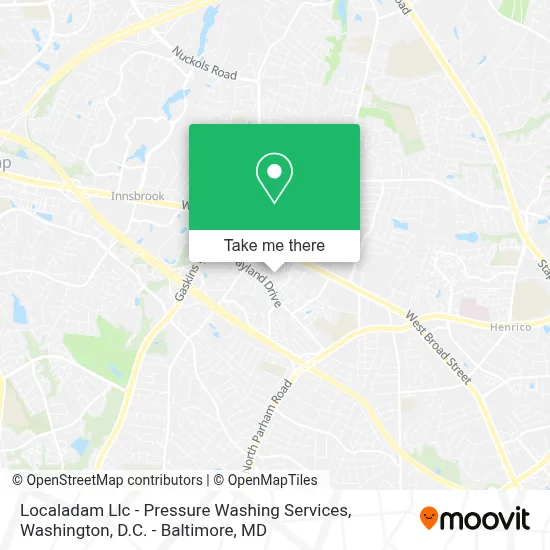 Localadam Llc - Pressure Washing Services map