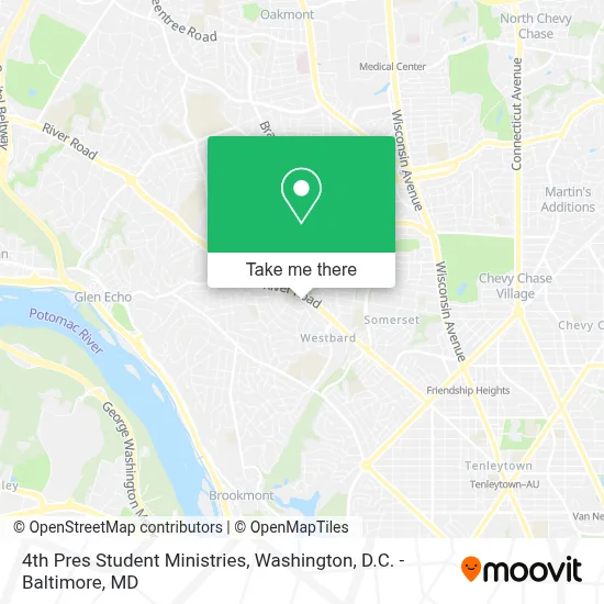 4th Pres Student Ministries map