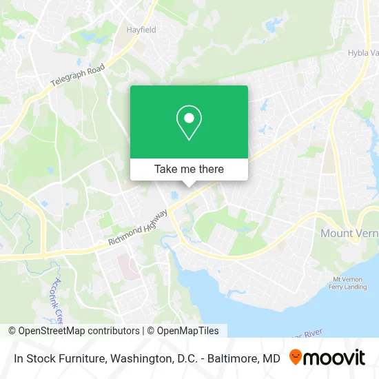 In Stock Furniture map
