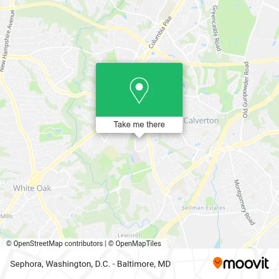Sephora map
