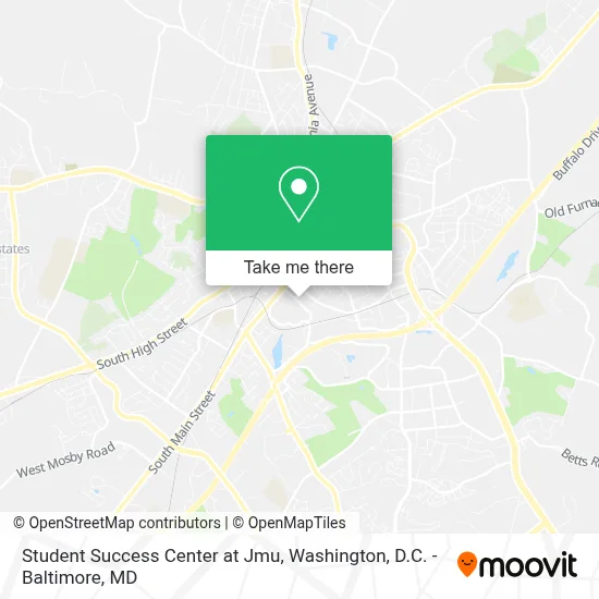 Student Success Center at Jmu map