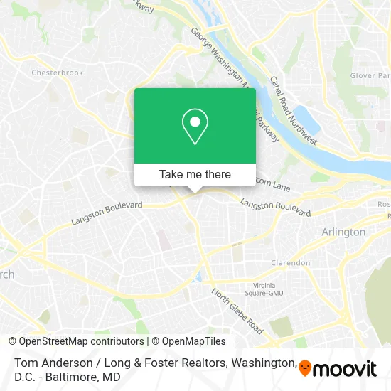 Tom Anderson / Long & Foster Realtors map