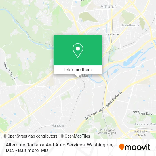 Alternate Radiator And Auto Services map