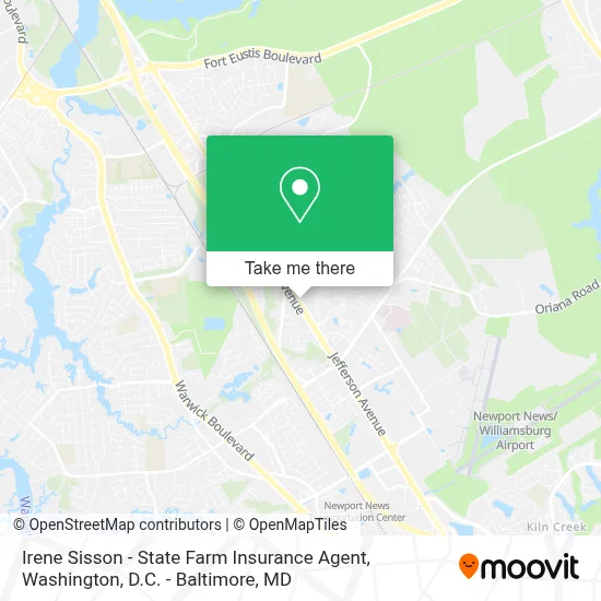 Irene Sisson - State Farm Insurance Agent map