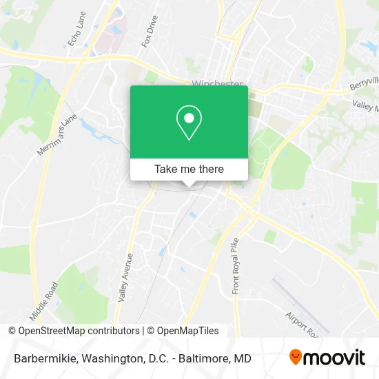 Barbermikie map