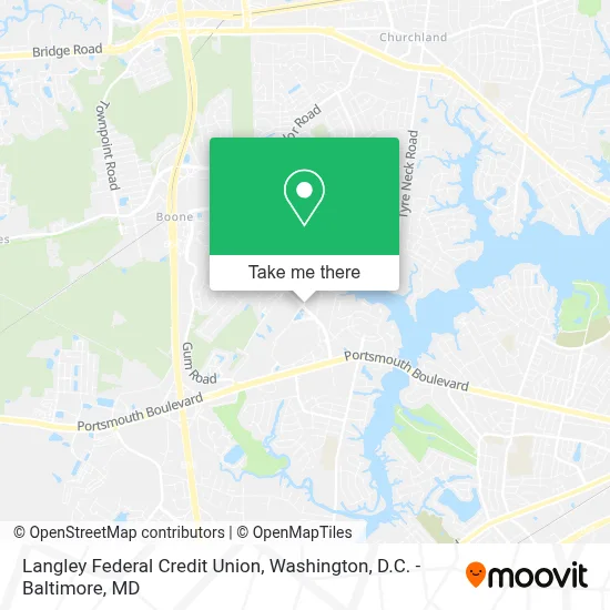 Langley Federal Credit Union map