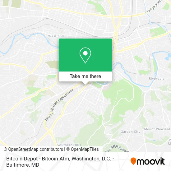 Bitcoin Depot - Bitcoin Atm map