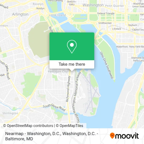 Nearmap - Washington, D.C. map