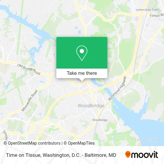 Time on Tissue map