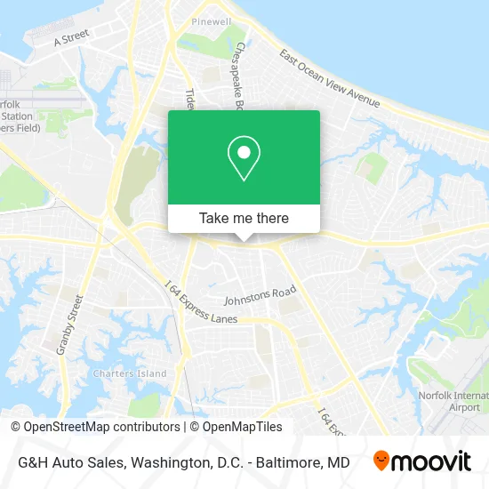 G&H Auto Sales map