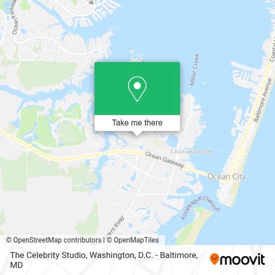 The Celebrity Studio map