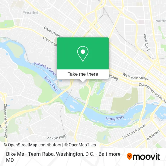 Bike Ms - Team Raba map
