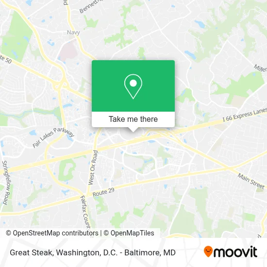 Great Steak map