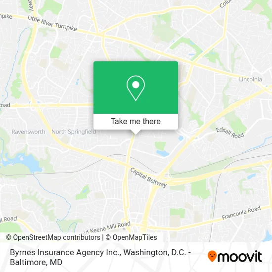 Byrnes Insurance Agency Inc. map
