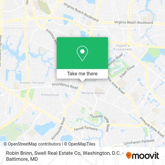 Robin Brinn, Swell Real Estate Co map