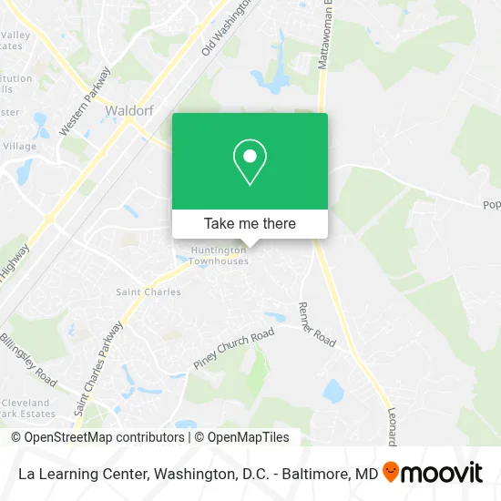 La Learning Center map