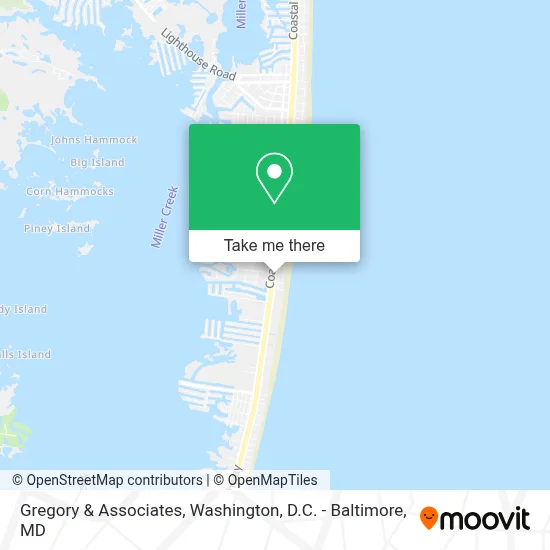 Gregory & Associates map