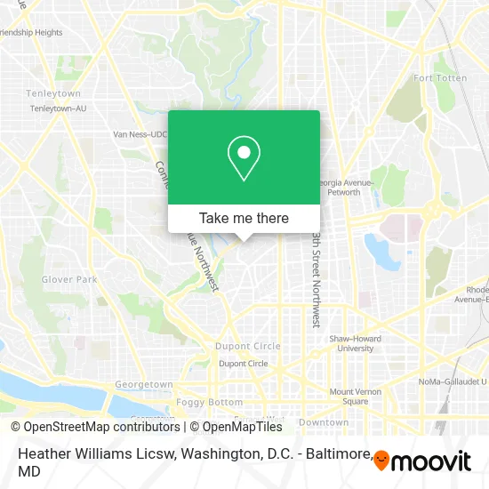 Heather Williams Licsw map