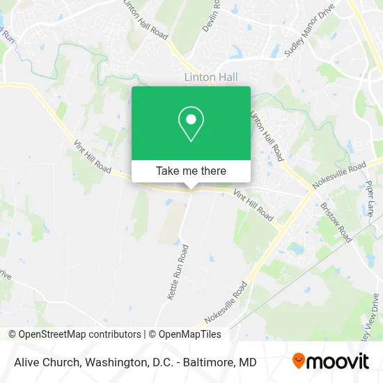 Alive Church map