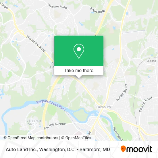 Auto Land Inc. map