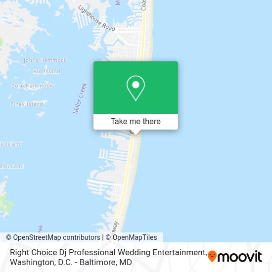 Right Choice Dj Professional Wedding Entertainment map