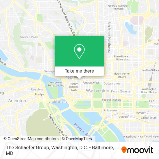 The Schaefer Group map