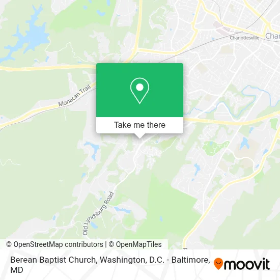 Berean Baptist Church map