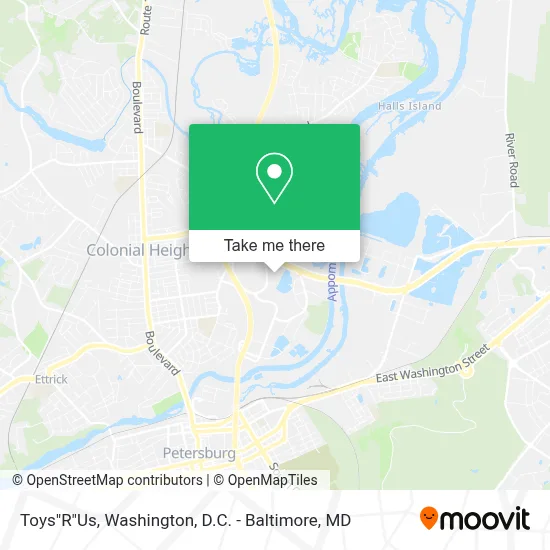 Toys"R"Us map