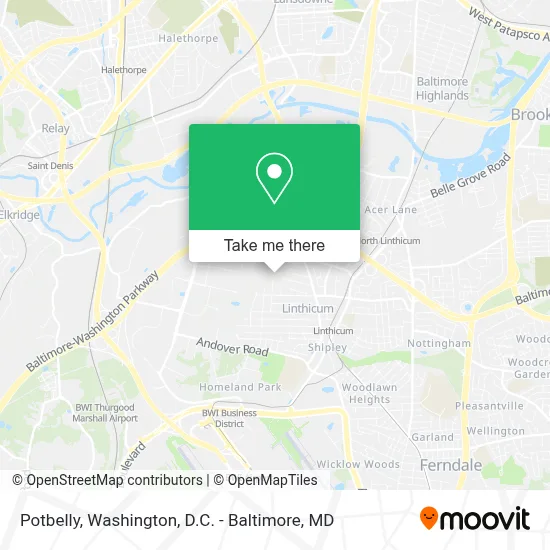 Potbelly map