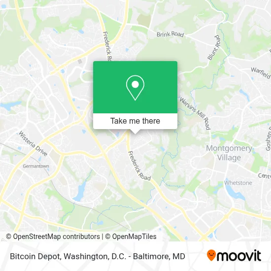 Bitcoin Depot map