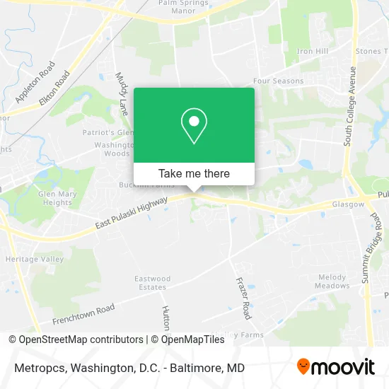 Metropcs map