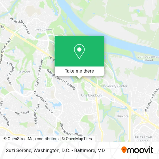 Suzi Serene map