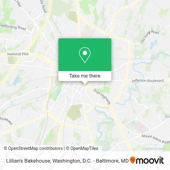 Lillian's Bakehouse map