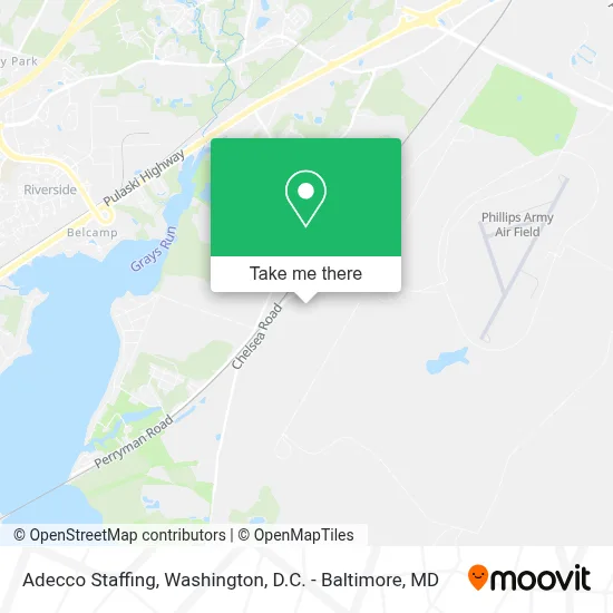 Adecco Staffing map