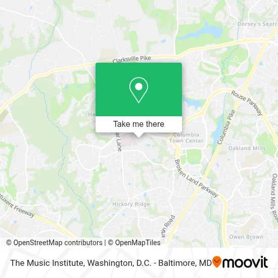 The Music Institute map