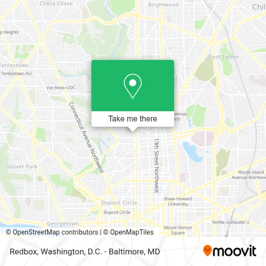 Redbox map