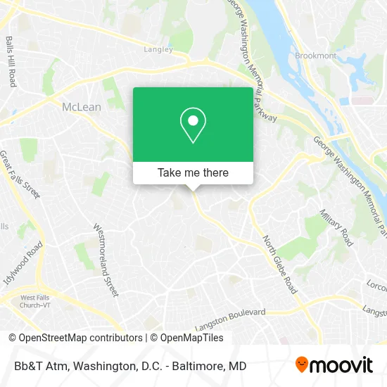 Bb&T Atm map
