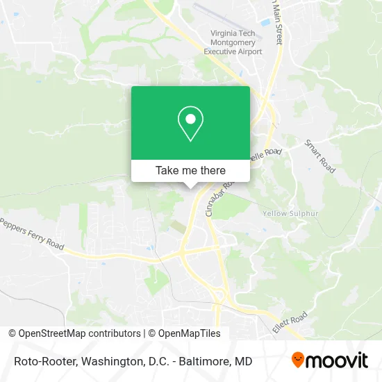 Roto-Rooter map