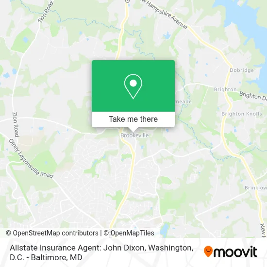 Allstate Insurance Agent: John Dixon map