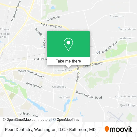 Pearl Dentistry map