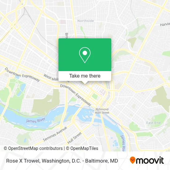 Rose X Trowel map