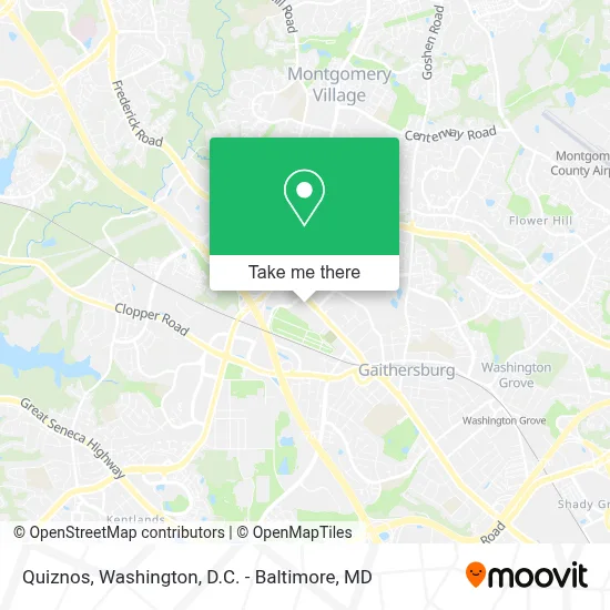 Quiznos map